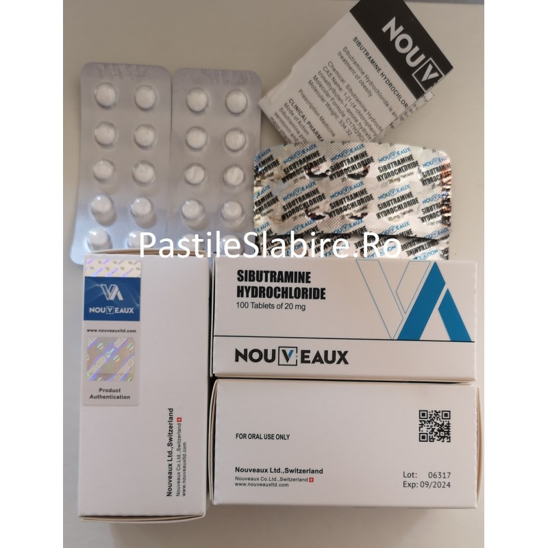SIBUTRAMINA 20MG INLOCUITOR REDUCTIL